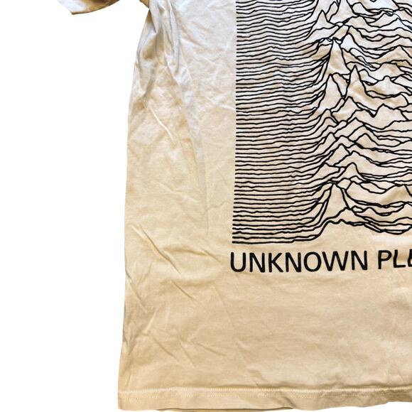 H&M Joy Division Unknown Pleasures T-Shirt Adult Unisex Medium - Picture 4 of 5